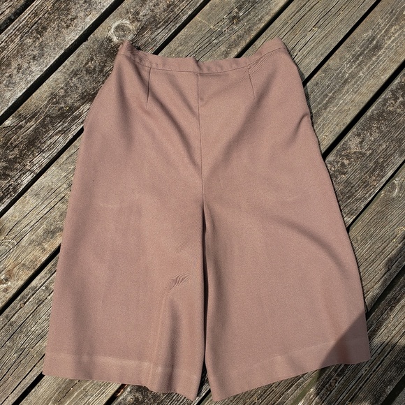70' Polyester Tan Gauchos - Size 14 - Picture 4 of 4